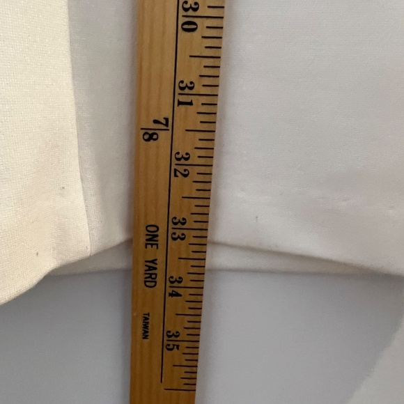 Adrienne Vittadini white dress with embellished shoulders - Picture 11 of 12